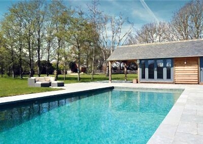 Luxury Outdoor Swimming Pool