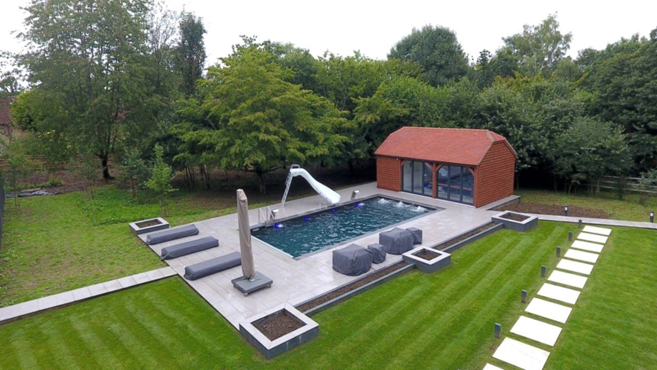 New Outdoor Concrete Swimming Pools by UK Swimming Pools Ltd