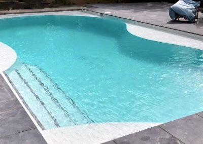 Irregular Shaped 1970’s Pool