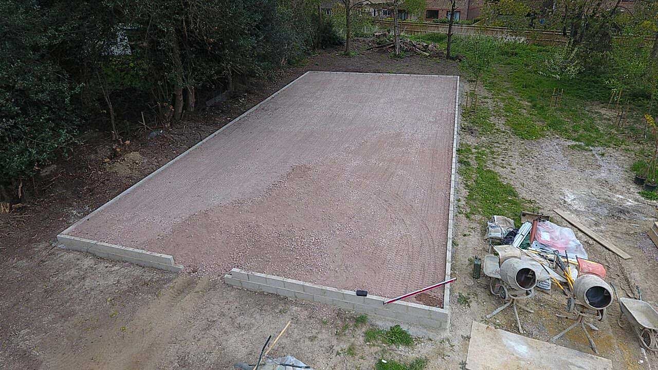 Outdoor Sport Surface area construction