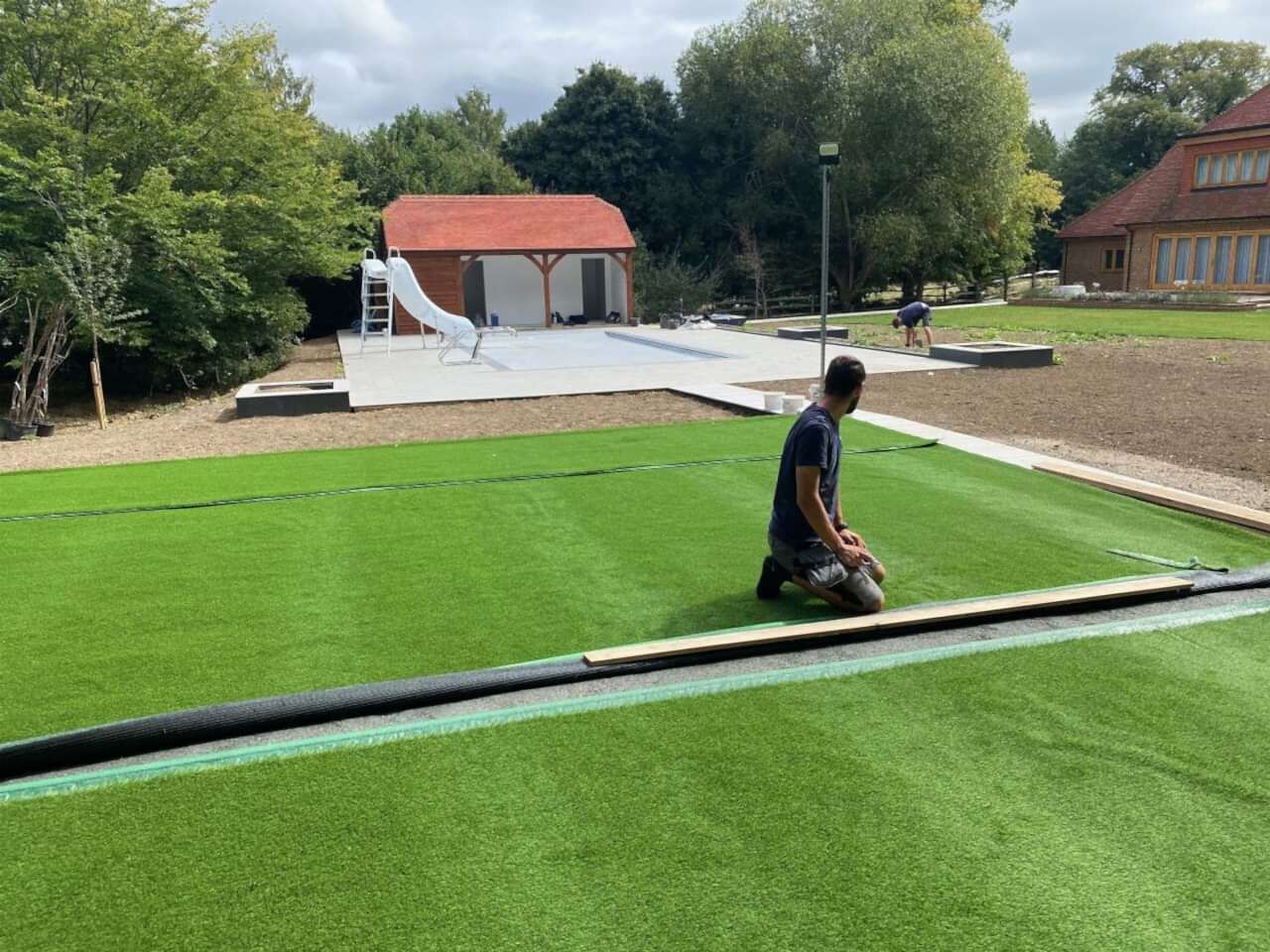 Our team works closely with you from concept to completion on your sport surfaces