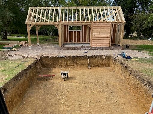 Pool House built by UK Swimming Pools