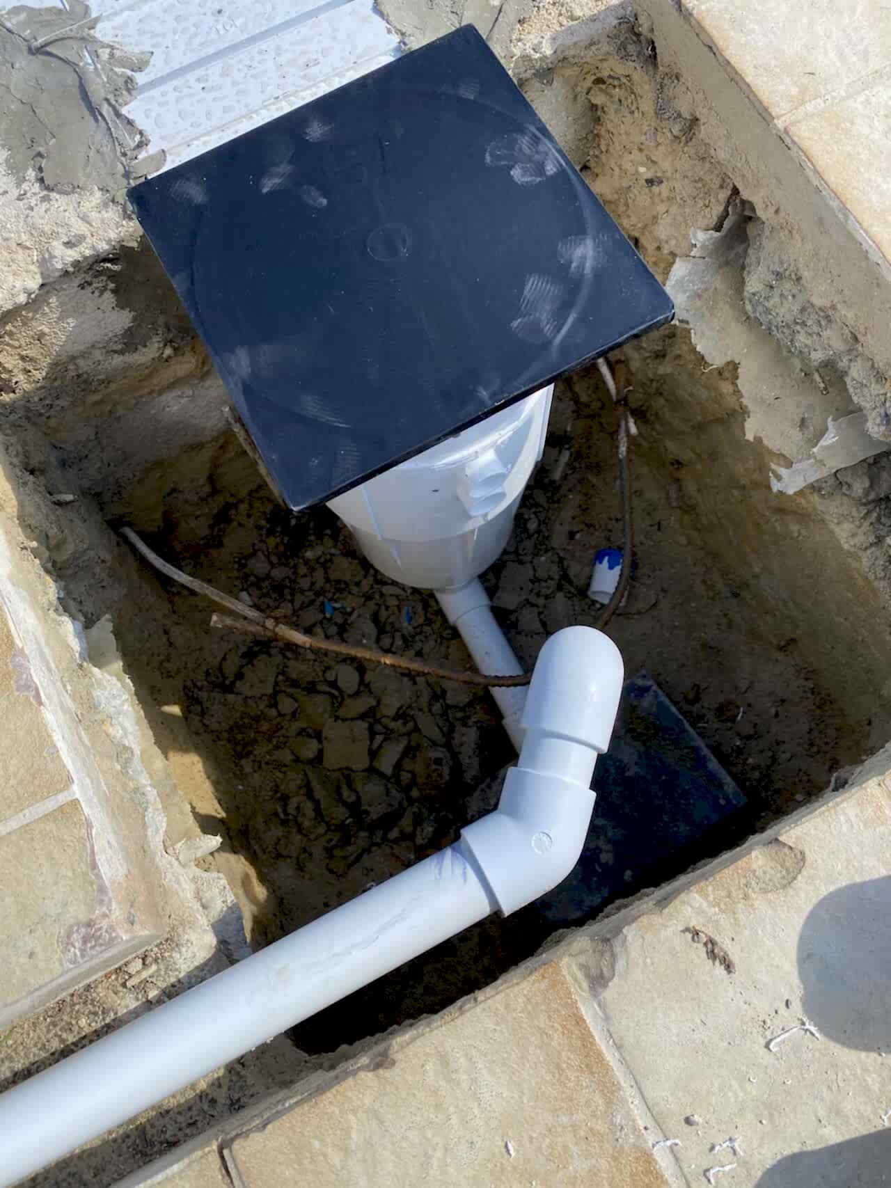 Our renovation included a full overhaul of the pool’s filtration system