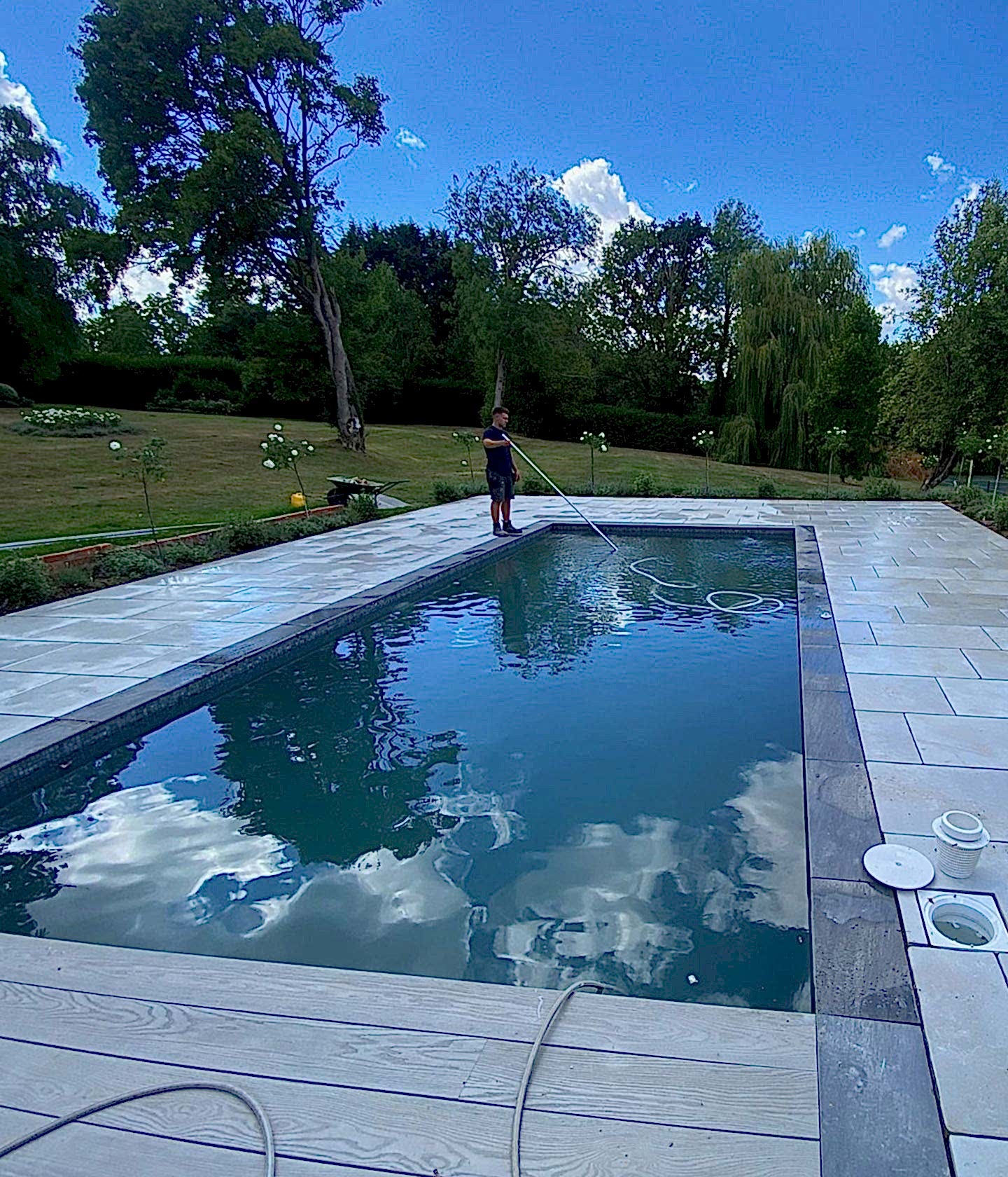 New Outdoor Concrete Swimming Pools by UK Swimming Pools Ltd