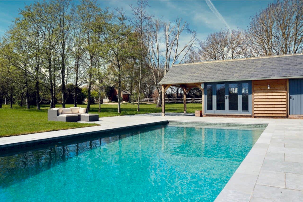 New Outdoor Concrete Swimming Pools by UK Swimming Pools Ltd